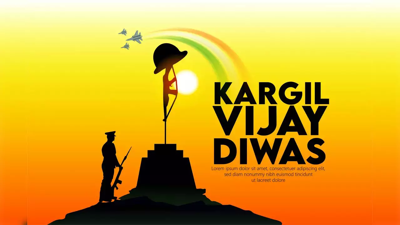 Illustration of Silhouettes of Soldiers Abstract Concept for Kargil Vijay  Diwas, Banner or Poster. Vector Illustration Stock Vector - Illustration of  banner, design: 188247333
